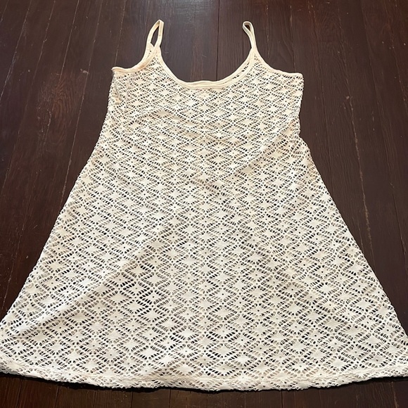 Women's Xhilaration Spaghetti Strap Lace Swimsuit Beach Summer Coverup Large - Picture 1 of 16